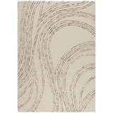 thumbnail of Handgetufteter Wollteppich - Natürliche Töne - `Humber`. Farbe: Natur-Braun, 120x170 cm | Kadima Design
