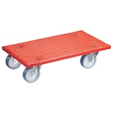 thumbnail of WAGNER Transporthilfe ANTI-RUTSCH - 57,5 x 30 x 14 cm, Bespannung&Rollen ultrasoft Ø 100 mm, Tragkraft 400 kg - 20139601