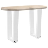 thumbnail of vidaXL Couchtischbeine V-Form 2 Stück Weiß 38x(42-43,3) cm Stahl