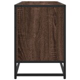 thumbnail of vidaXL TV-Schrank Braun Eichen-Optik 150x35x41 cm Holzwerkstoff Metall