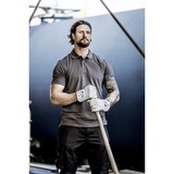 thumbnail of Nitras Motion Tex Light Poloshirt | Gr. 6XL | 100% Baumwolle | rot