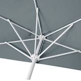 thumbnail of Ombrellone Parla, ombrellone da balcone, poliestere/alluminio UV 50+ 3kg ~ 300cm antracite senza supporto