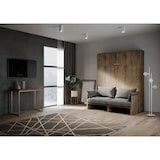 thumbnail of Doppelbett Sofà Kentaro vertikal klappbar Walnuss (ALESSIA 20) Klappbett