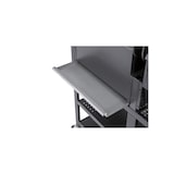 thumbnail of Tarrington House 3 Hauptbrenner Gas- und Holzkohle-Kombigrill, Grillfläche 42 x 44 cm, fahrbar, Schutzabdeckung, Stahl, schwarz