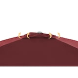 thumbnail of METRO PROFESSIONAL Parasol ROMA, aluminium/polyester, 3 x 3 m, ouverture à manivelle, rotation à 360°, protection UV50+, hydrofuge, rouge/platine