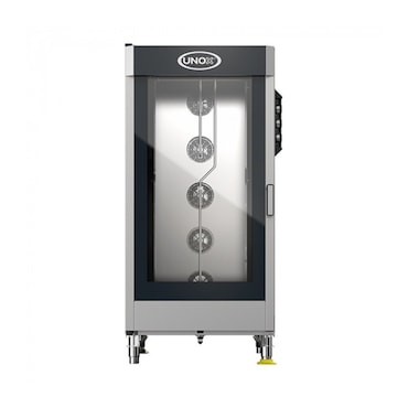 Four à pâtisserie professionnel 16 niveaux 600x400, cuisson vapeur et air, BakerLux - Unox