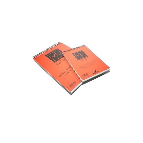 CANSON Bloc spiralé de 120 feuilles de papier dessin CROQUIS XL 90g A3