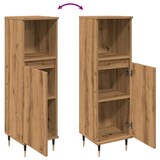 thumbnail of vidaXL Badschrank Artisan-Eiche 30x30x100 cm Holzwerkstoff