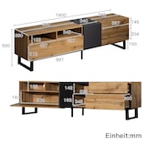 thumbnail of Merax Lowboard, Fernsehtisch TV Board, TV- Lowboard aus Holz, Breite 180 cm