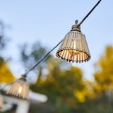 thumbnail of Lumisky NATURA 20 LED 13M Solar-Lichterkette Holz Beige