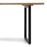 thumbnail of Mesa Listones Exeter Eco-Line Negra 160x78x75cm en madera maciza acabado envejecido de gran espesor Box Furniture