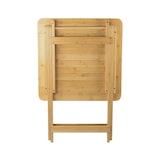 thumbnail of Mesa Plegable de Bambú Barnizada 60x60x75cm Natural 7house