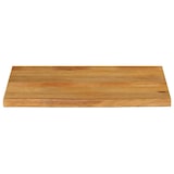 thumbnail of Piano Tavolo Bordi Vivi 70x60x3,8 Cm In Legno Massello Di Mango