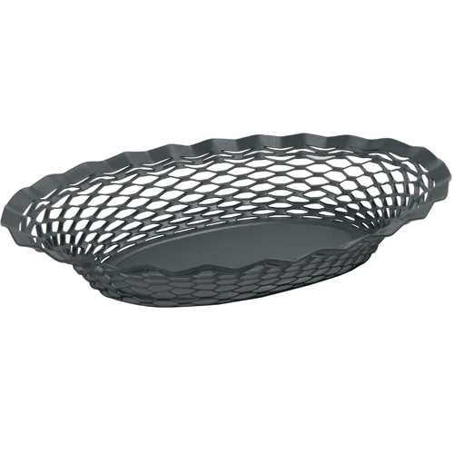 TABLE PASSION Brotkorb aus Edelstahl 25 x 18 x 4 cm