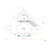 thumbnail of Pool Badewanne Eckwanne Wanne S70-EH 150x150cm mit Tür Walk-in-Pool
