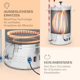 thumbnail of Brauheld Smart 35 Maischekessel 2500W 35L 100°C Umwälzpumpe EdelstahlEdelstahl
