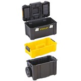 thumbnail of Carrello trolley porta attrezzi e minuterie con 3 livelli di stoccaggio e lucchettabile professionale STANLEY