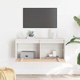 thumbnail of vidaXL Wandschrank Weiß 80x30x35 cm Massivholz Kiefer