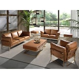 thumbnail of Angel Cerdá Poltrona de couro Camel 5169C