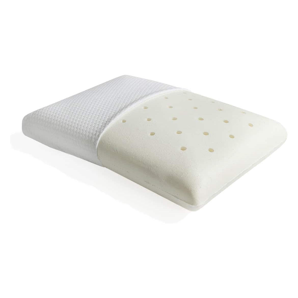 Almohada 120cm Viscoelastica Descansin | Efecto nube | Tejido Bamboo | Alivia Tensiones | Doble Funda