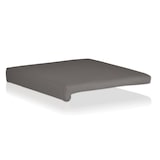 thumbnail of Lycce Klemmkissen / Sitzkissen mit 1 Leiste, Lederimitat Olifante, weich gepolstert, taupe