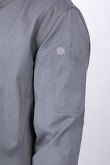 thumbnail of Chef Works® Kochjacke HARTFORD COOL VENT & lite, Reißverschluss, Grau, Größe L