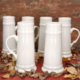 thumbnail of 6er Set Fürsten-Krug mit Henkel 0,5 Liter konisch Keramik