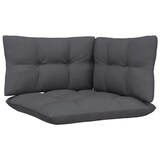 thumbnail of vidaXL 3-Sitzer-Gartensofa mit Anthrazit Kissen Massivholz Kiefer