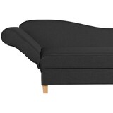 thumbnail of Max Winzer Recamiere mit Armteil links klappbar Selma - schwarz