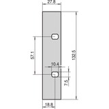 thumbnail of SCHROFF EuropacPRO afdekkap voor zijwand type L, 3 HE