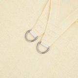 thumbnail of Toldo de vela crema HDPE 160 g/m² 5x5 m
