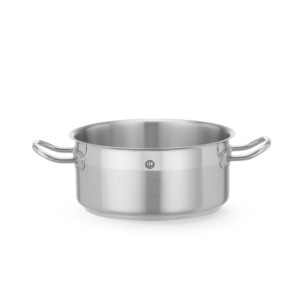HENDI Kookpan laag - zonder deksel, Profi Line, 2,8L, ⌀200x(H)90mm