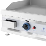 thumbnail of Royal Catering Griglia fry top a gas - Piastra in acciaio liscia - 74,5 x 40 cm - 2 x 3.100 W - Gas naturale - 20 mbar
