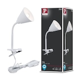 thumbnail of Paulmann Klemlamp Vitis Flexarm snoerschakelaar  Wit 230V E14 95431