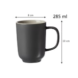 thumbnail of Ritzenhoff & Breker JASPER Kaffeebecher 285 ml 4er Set grau