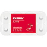 thumbnail of KATRIN® 14293 Toilettenpapier Classic Toilet 400 - 2-lagig, weiß, 6x 8 Rollen à 400 Blatt