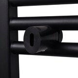 thumbnail of Handtuchheizkörper Warmwasser Gebogen Schwarz 500x1160 mm