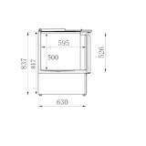 thumbnail of Combisteel Gekühlte Saladette Mit 3 Türen