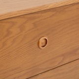 thumbnail of Atmosphera Charlie - Cómoda de 4 cajones de MDF y Roble 50x35x107,5cm en color Marrón