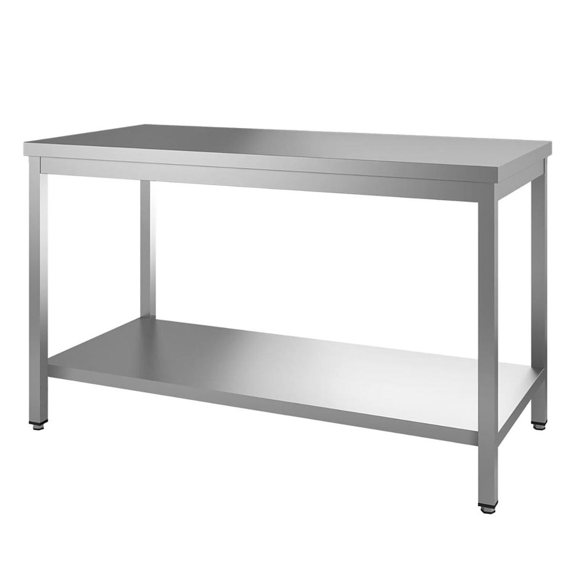 vaiotec TOPLINE 600 werktafel, onderblad, zonder opstaande rand, WD 600 x 600 x 850 mm