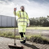 thumbnail of Nitras Warnschutz-Windbreaker | Gr. XXL | neongelb | Warnschutzjacke