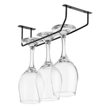 thumbnail of Support de verres à pied noir Olympia 254 mm