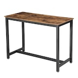 thumbnail of Helloshop26 - Table haute de bar vintage table polyvalente avec armature en fer pour boissons cocktails bar brasserie restaurant 12_0007672