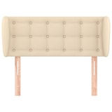 thumbnail of vidaXL Kopfteil mit Ohren Creme 93x23x78/88 cm Stoff