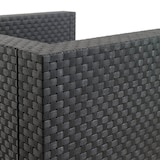 thumbnail of SP Berner Set de Muebles de Jardín y Terraza Diva Tropea Color Grafito Sofá 3 Plazas, 2 Sillones y Mesa de Centro