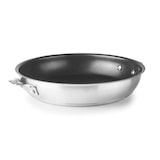 thumbnail of Poêle anti adhésif amovible combi 32 cm -  400.00 cl Argent / Métallique Rond Acier Inoxydable (inox  Lacor 37.50x33.50 cm
