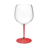 thumbnail of MONOUSO - Kelchglas Balloon Mehrweg Durable aus TT Fuß Rot 580ml (6 Stück)