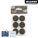 thumbnail of WAGNER Anti-Rutsch Pads 12tlg. - Ø 28 x 3 mm, Filz Mix, selbstklebend, rutschhemmend - 16012899