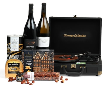 Plaatjesdraaier kerstpakket