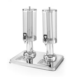 thumbnail of Dispensador de jugo Hendi con grifo de drenaje antigoteo y refrigeración, y 2 recipientes de 3 litros.